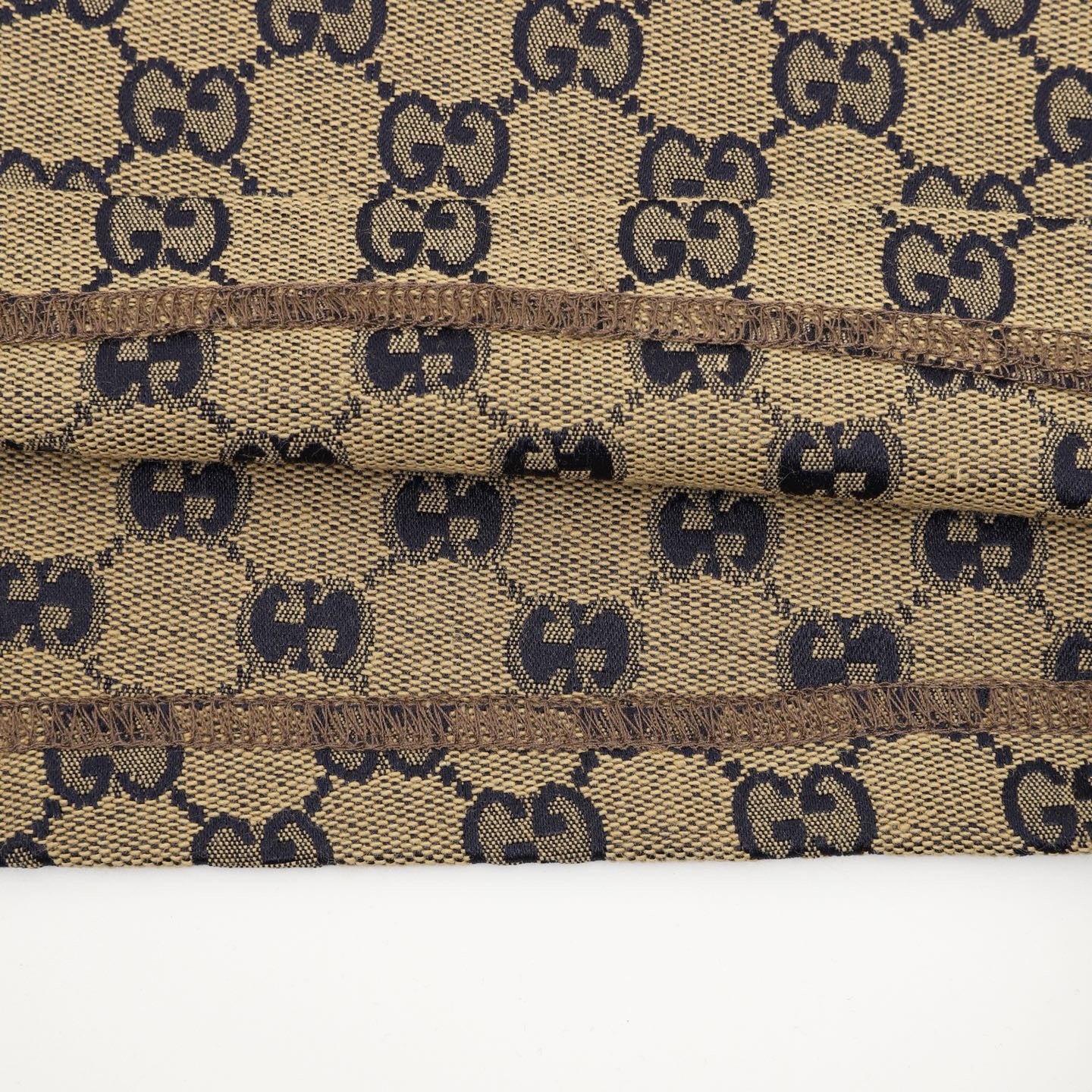 Gucci 25SS All-Over Monogram Print Denim Shorts