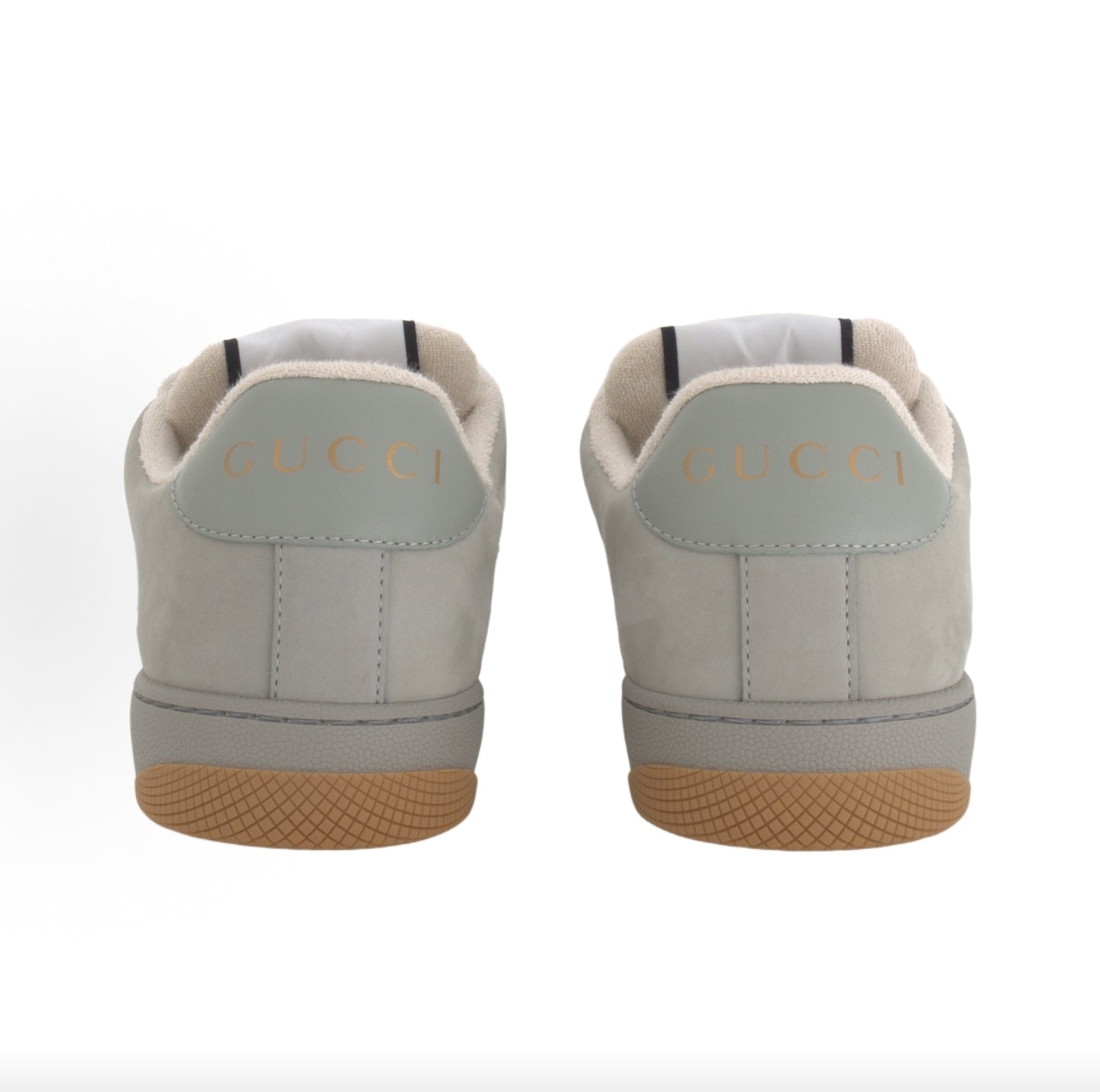 GUCCI Screener Suede Men's Gray