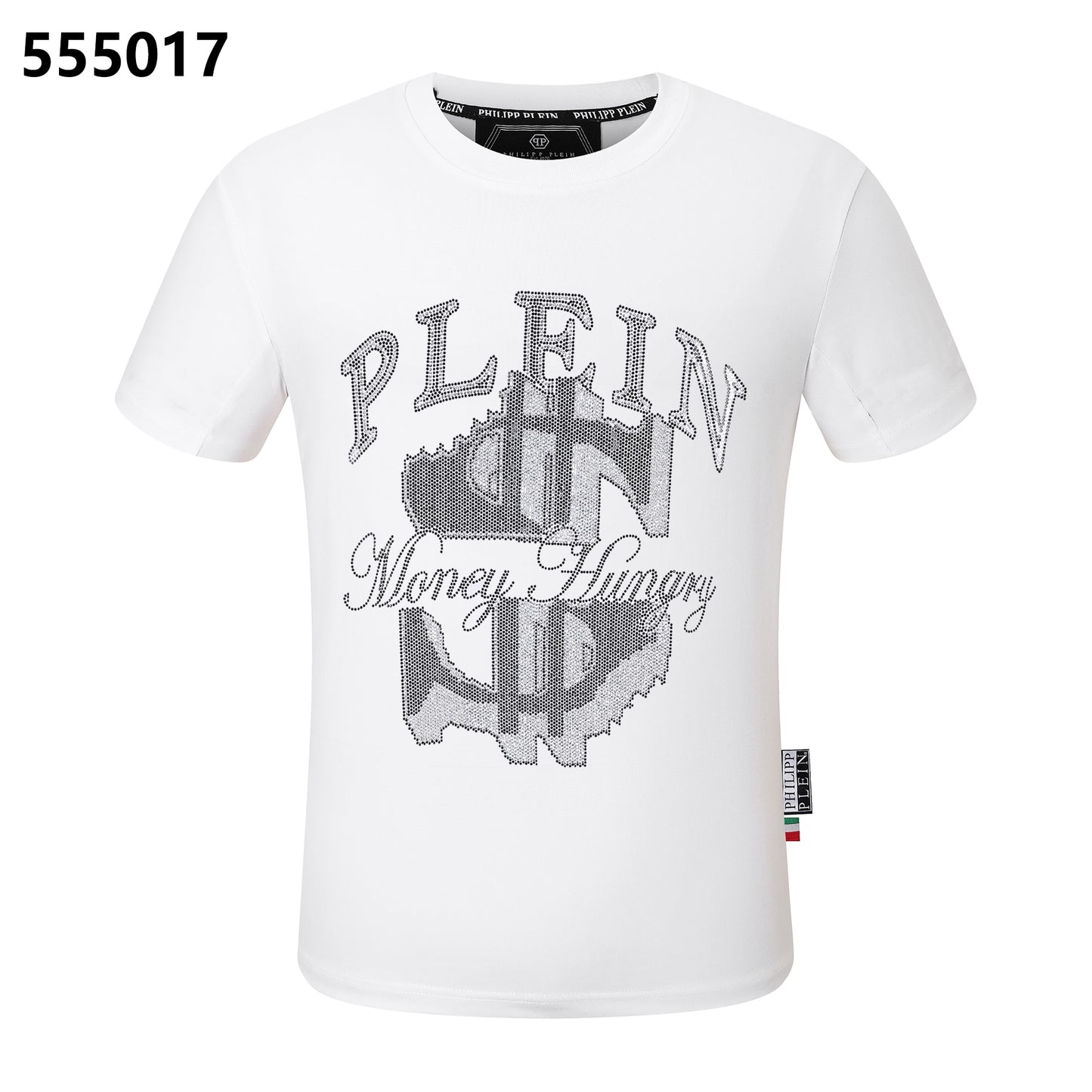 PHILIPP PLEIN T-Shirt mit Money Logo und Rundhalsausschnitt