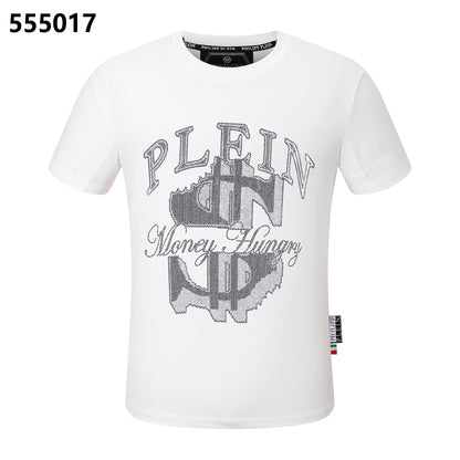PHILIPP PLEIN T-Shirt mit Money Logo und Rundhalsausschnitt