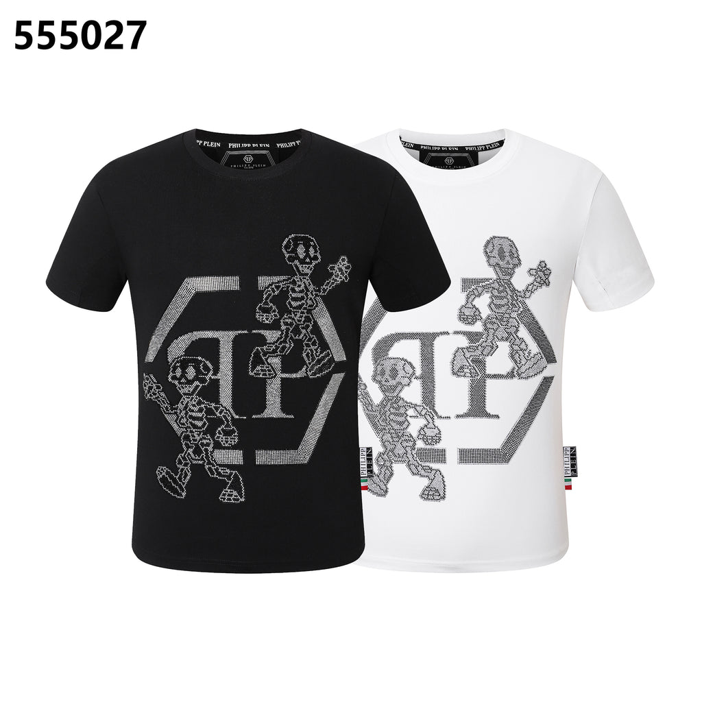 PHILIPP PLEIN スカルプリント クルーネックTシャツ