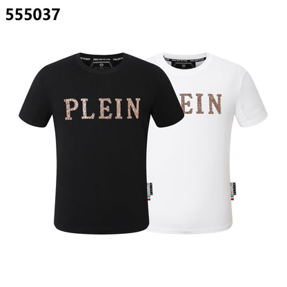 PHILIPP PLEIN T-Shirt mit Buchstabenprint und Rundhalsausschnitt