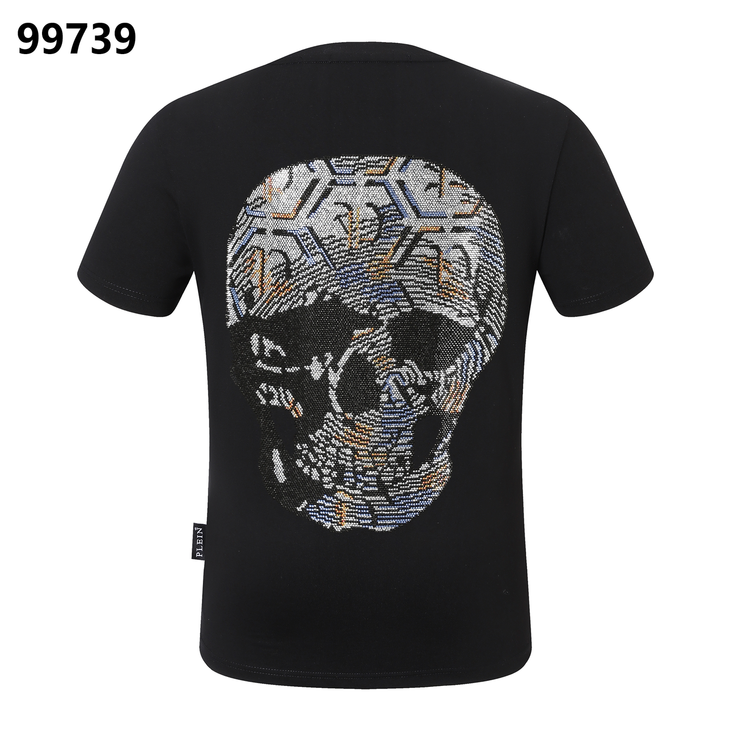 PHILIPP PLEIN Skull-Print Crew-Neck T-Shirt