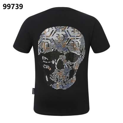 PHILIPP PLEIN Skull-Print Crew-Neck T-Shirt
