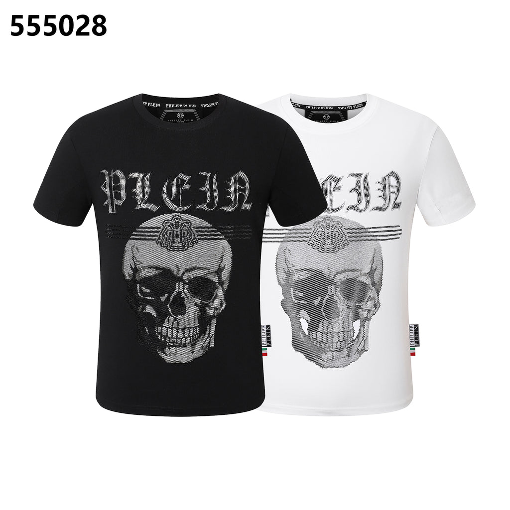 PHILIPP PLEIN スカルプリント クルーネック Tシャツ