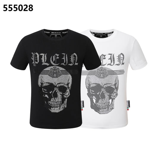 PHILIPP PLEIN Skull-Print Crew-Neck T-Shirt