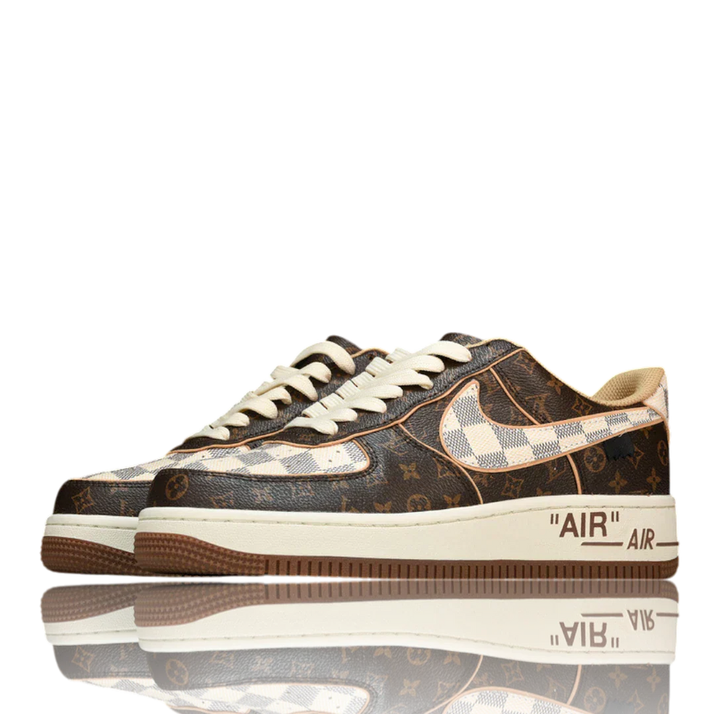 Louis Vuittоп x AF1 By Virgil Abloh ‘Monogram Brown'