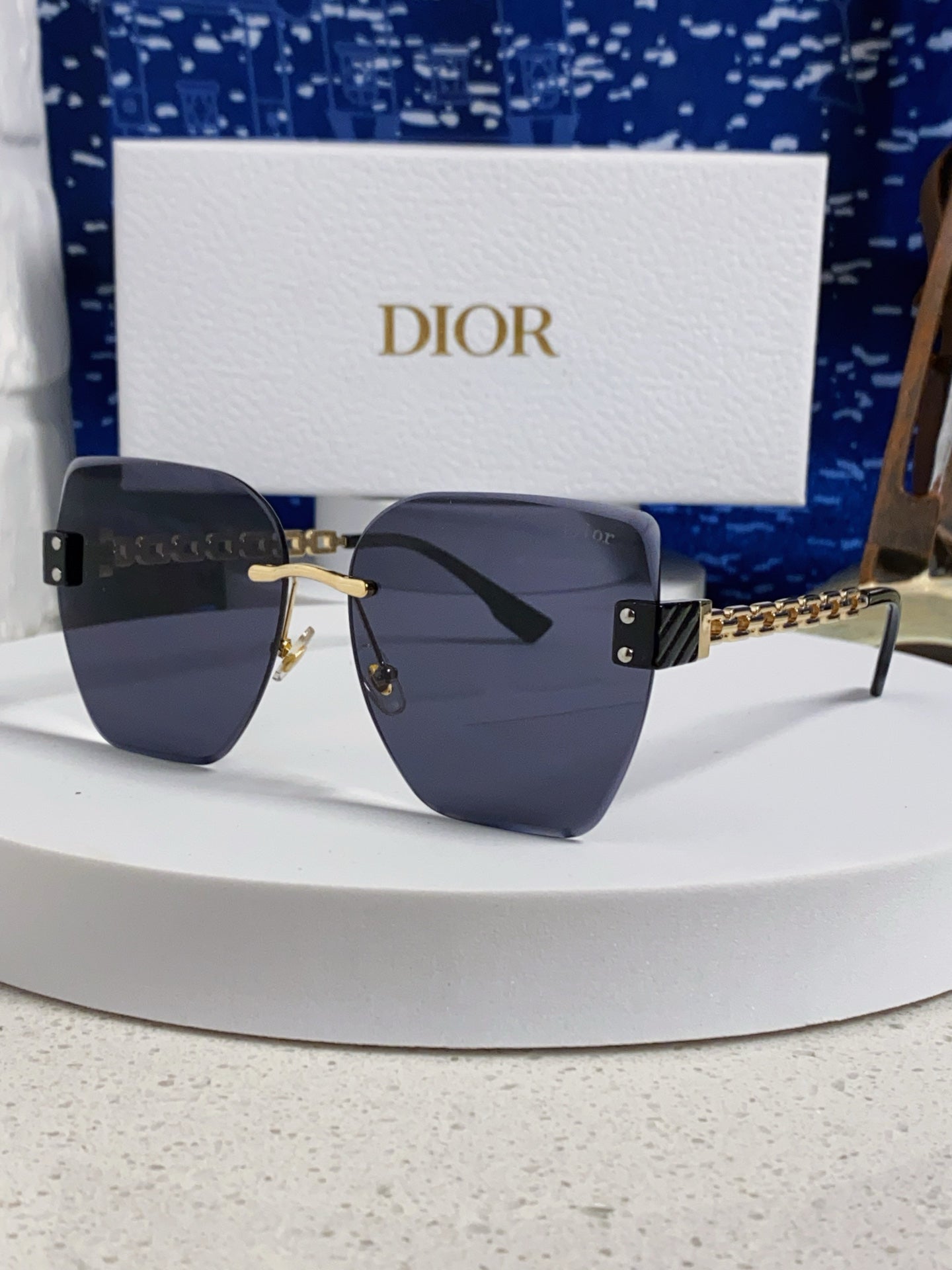 Lunettes de soleil de luxe Dior — Optique de qualité supérieure