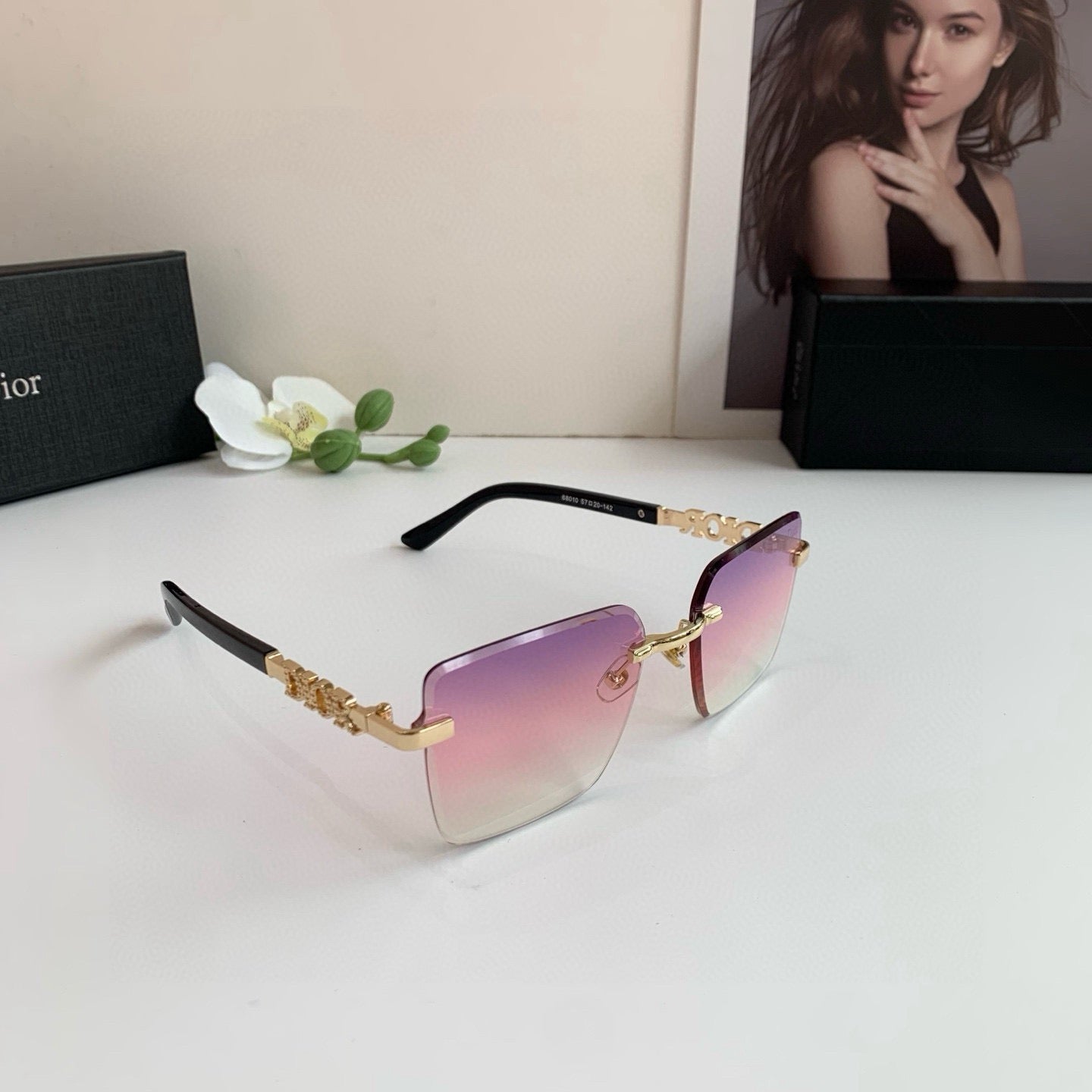 Lunettes de soleil de luxe Dior — Lunettes haut de gamme