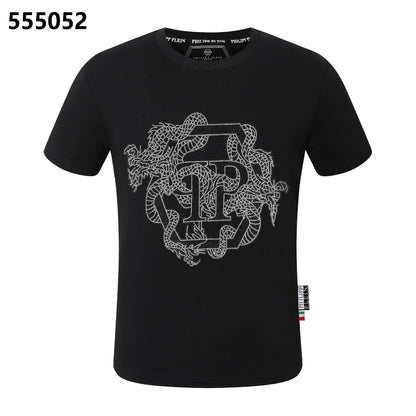 PHILIPP PLEIN Diamond-Embellished Crew-Neck T-Shirt