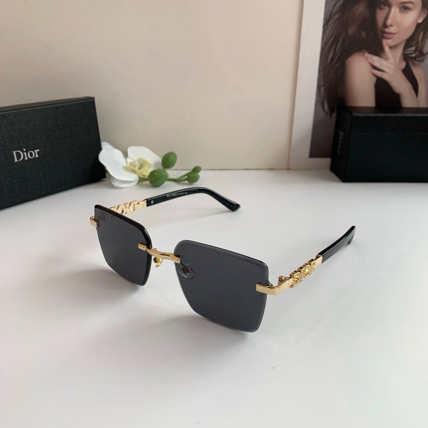 Lunettes de soleil de luxe Dior — Montures haut de gamme