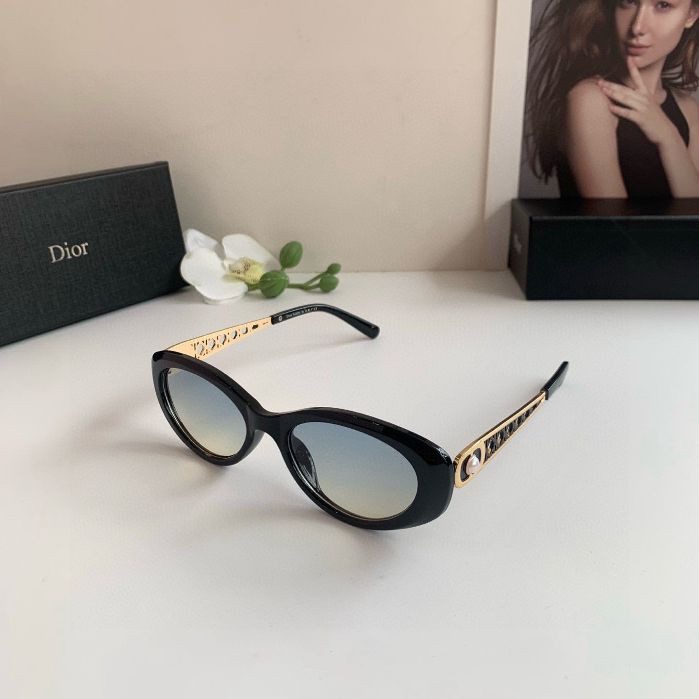 Lunettes de soleil de luxe Dior — Optique haut de gamme
