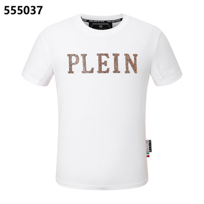PHILIPP PLEIN T-Shirt mit Buchstabenprint und Rundhalsausschnitt