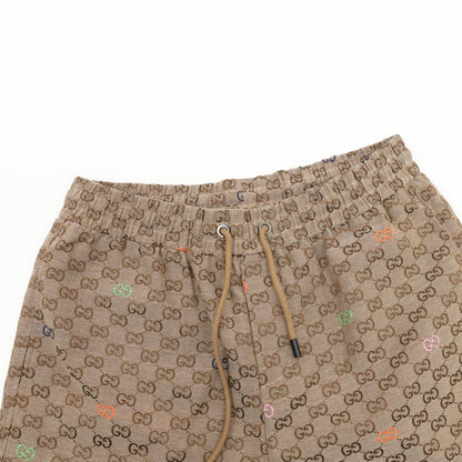 Gucci All-Over Printed Jacquard Shorts