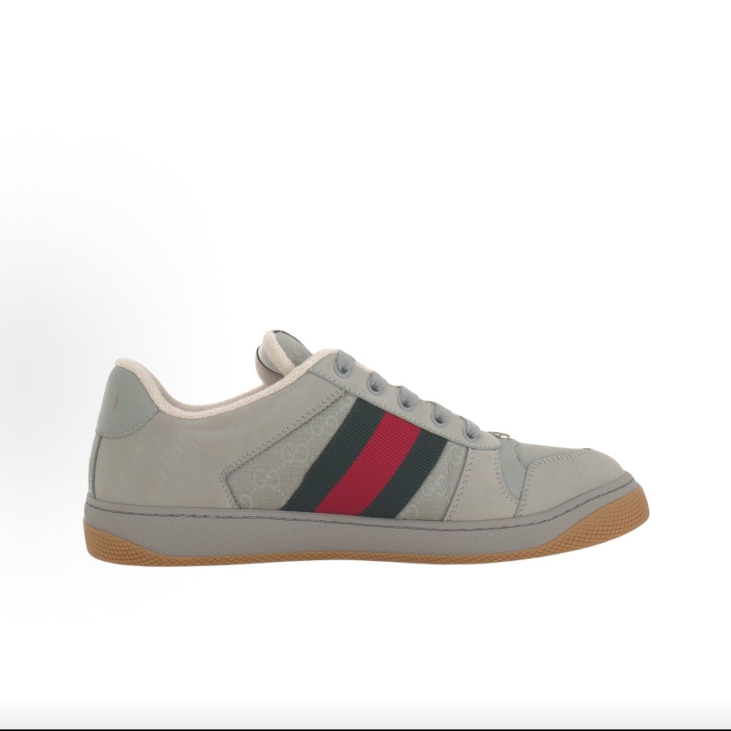 GUCCI Screener Suede Men's Gray