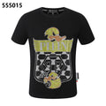 PHILIPP PLEIN イエローダックデザイン ラウンドネックTシャツ