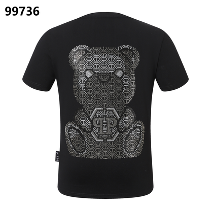 PHILIPP PLEIN Round Neck T-Shirt Teddy Bear