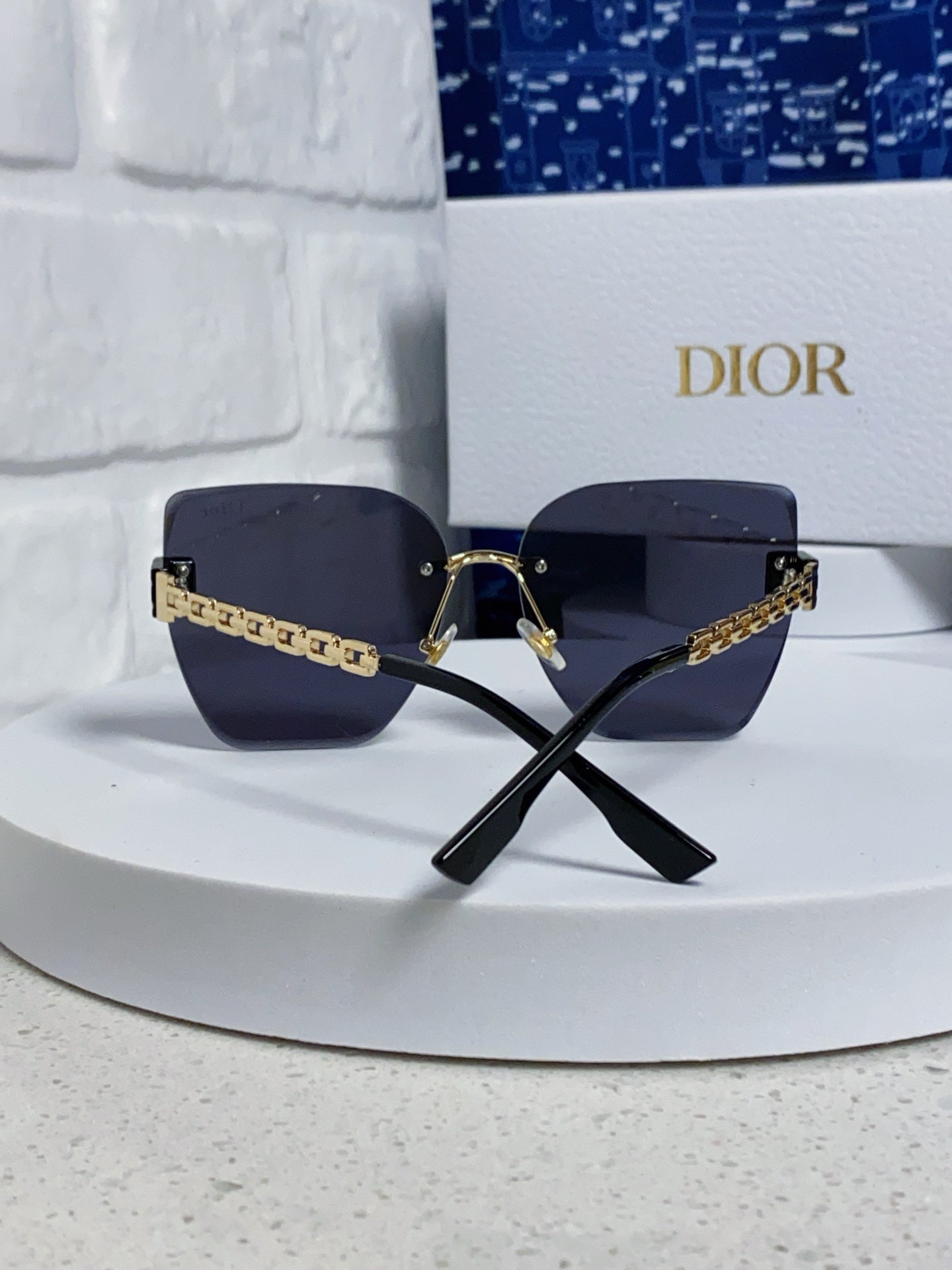 Lunettes de soleil de luxe Dior — Optique de qualité supérieure