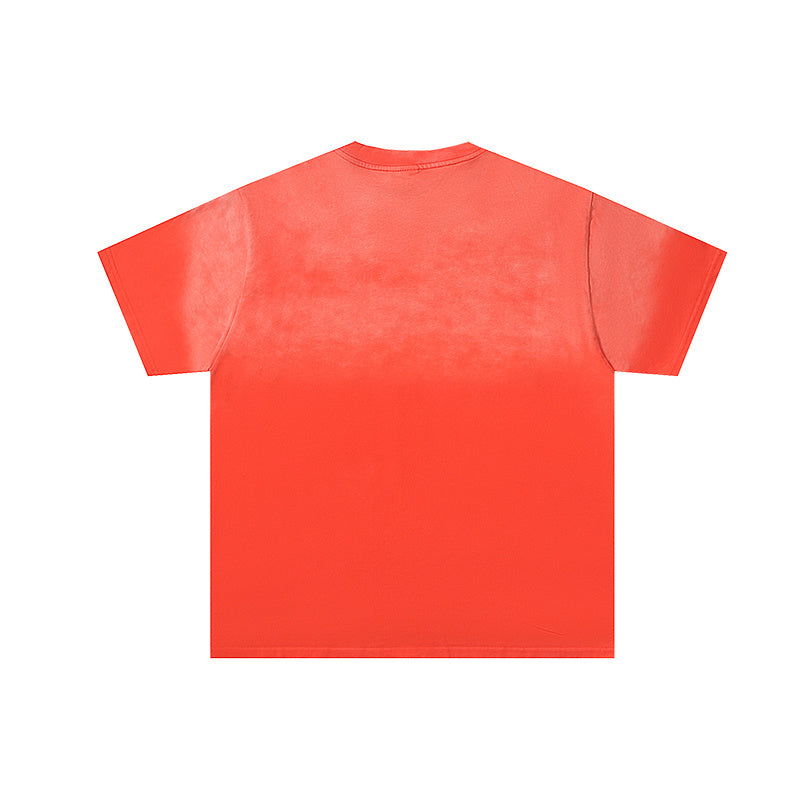 ヴィンテージ風レトロウォッシュTシャツ
