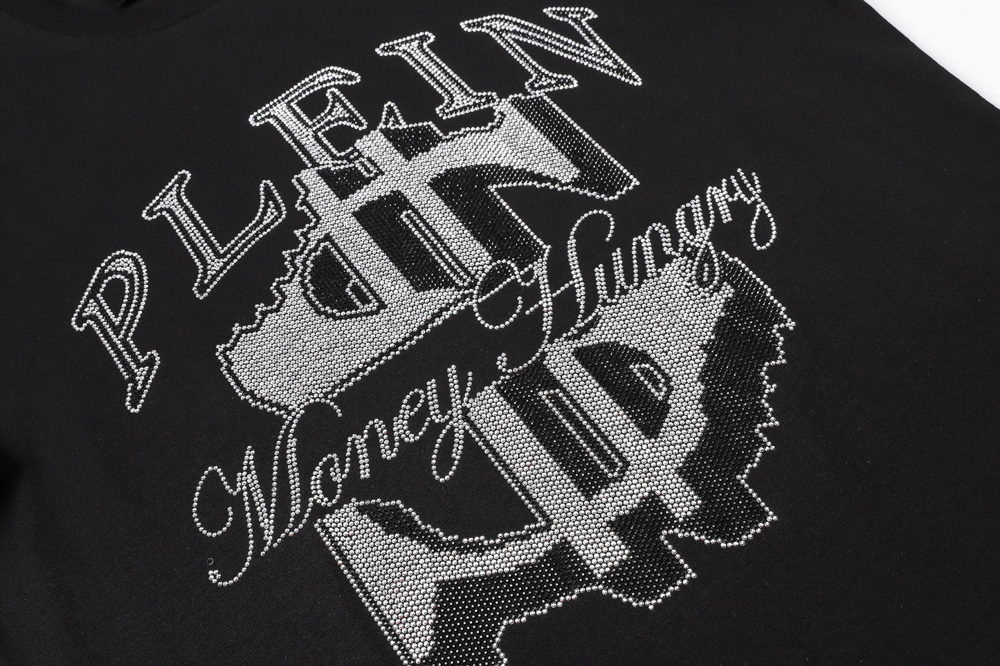 PHILIPP PLEIN T-Shirt mit Money Logo und Rundhalsausschnitt