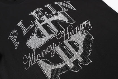 PHILIPP PLEIN T-Shirt mit Money Logo und Rundhalsausschnitt