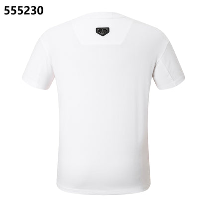 PHILIPP PLEIN T-Shirt mit Rundhalsausschnitt und Kronen-Print