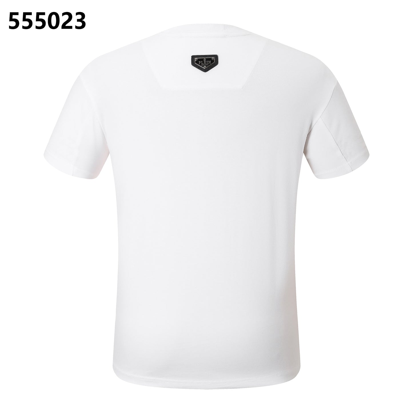 PHILIPP PLEIN Round-neck T-shirt with a skull design