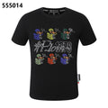 PHILIPP PLEIN 1978 6匹のアヒルをデザインした丸首Tシャツ
