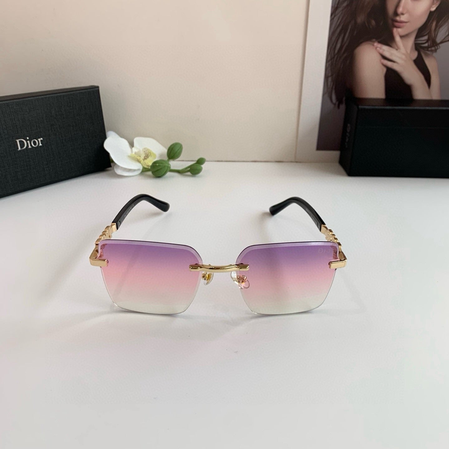 Lunettes de soleil de luxe Dior — Lunettes haut de gamme