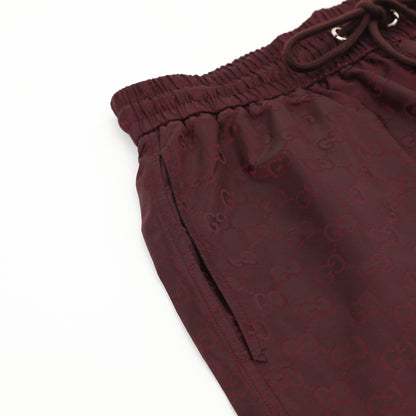 Gucci Double G Subtle Pattern All-Over Print Beach Shorts