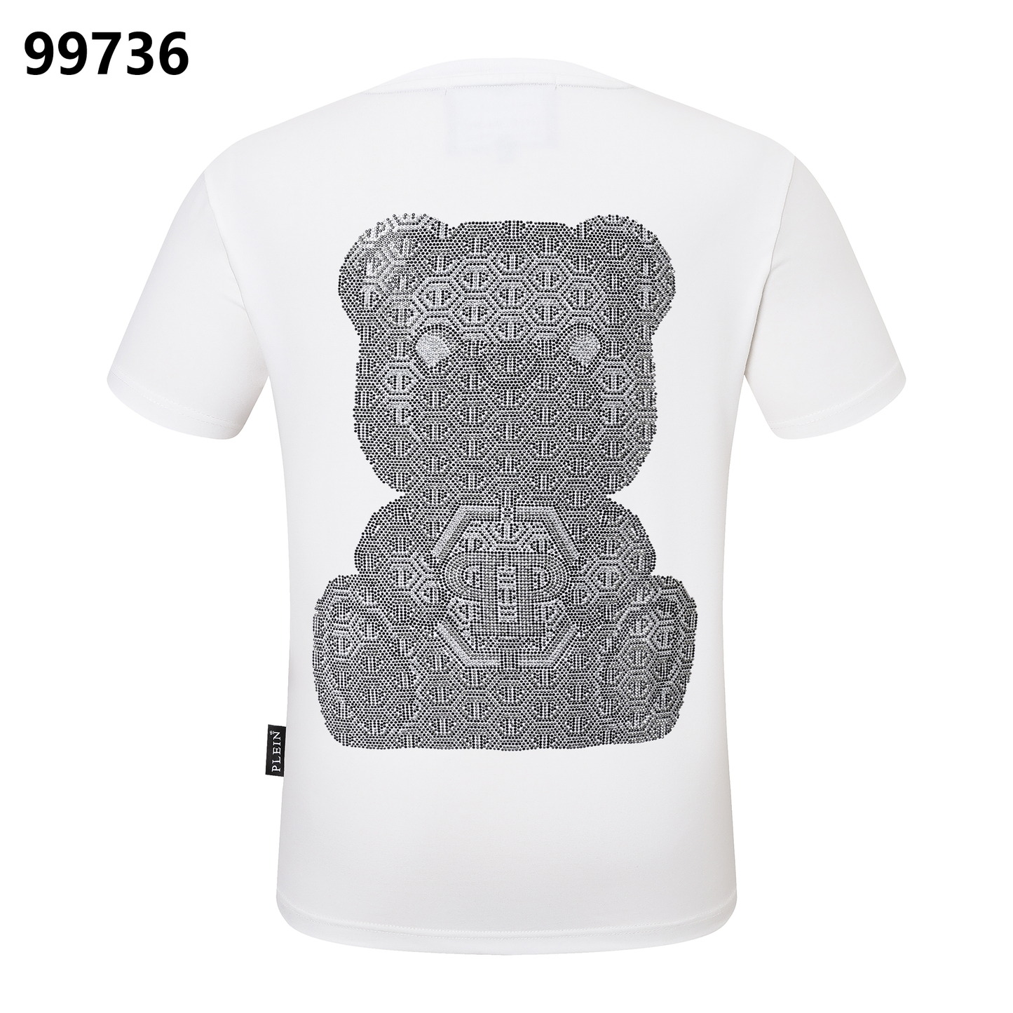 PHILIPP PLEIN Round Neck T-Shirt Teddy Bear
