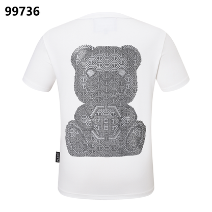 PHILIPP PLEIN Round Neck T-Shirt Teddy Bear
