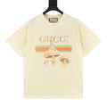 Gucci 26ss Fun Cartoon Collection Short-Sleeve Shirt