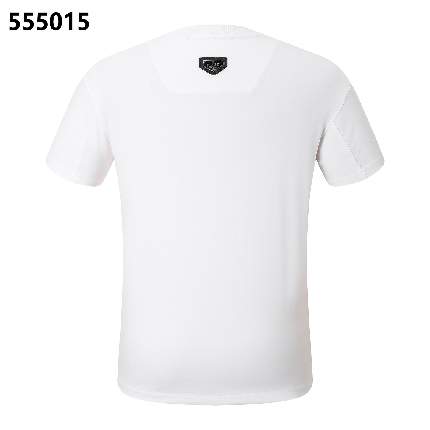 PHILIPP PLEIN Round-Neck T-Shirt with a Little Yellow Duck Design