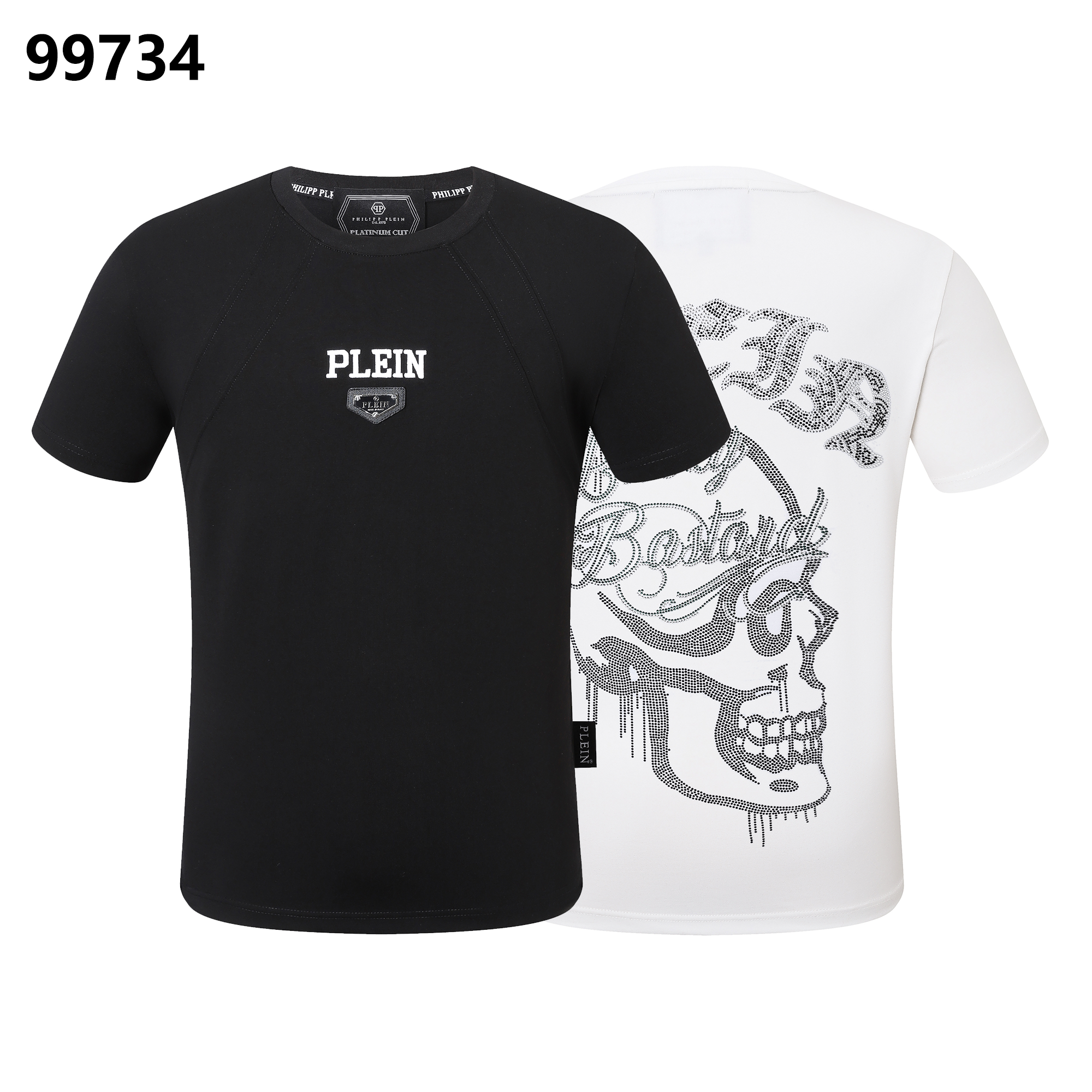 PHILIPP PLEIN スカル クルーネック Tシャツ