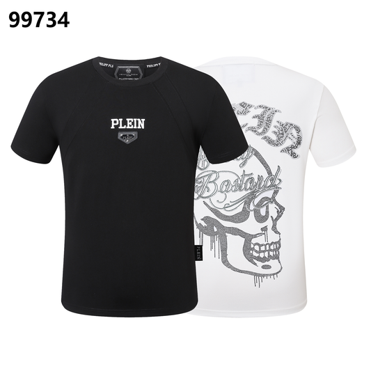 PHILIPP PLEIN Skull Crew Neck T-Shirt