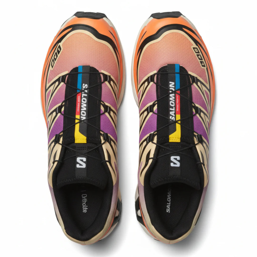 Salomon XT-6 Black/Almond Cream/Dragon