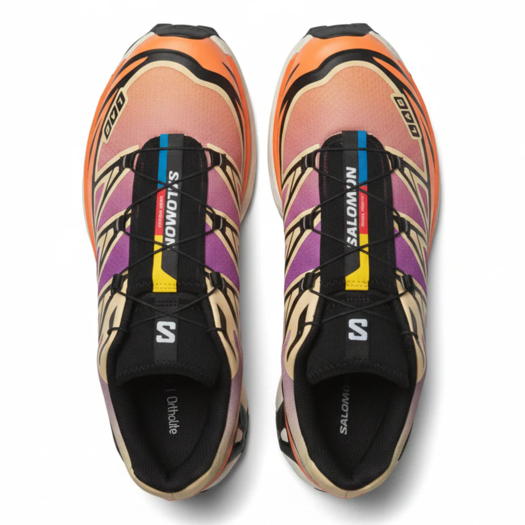 Salomon XT-6 Black/Almond Cream/Dragon