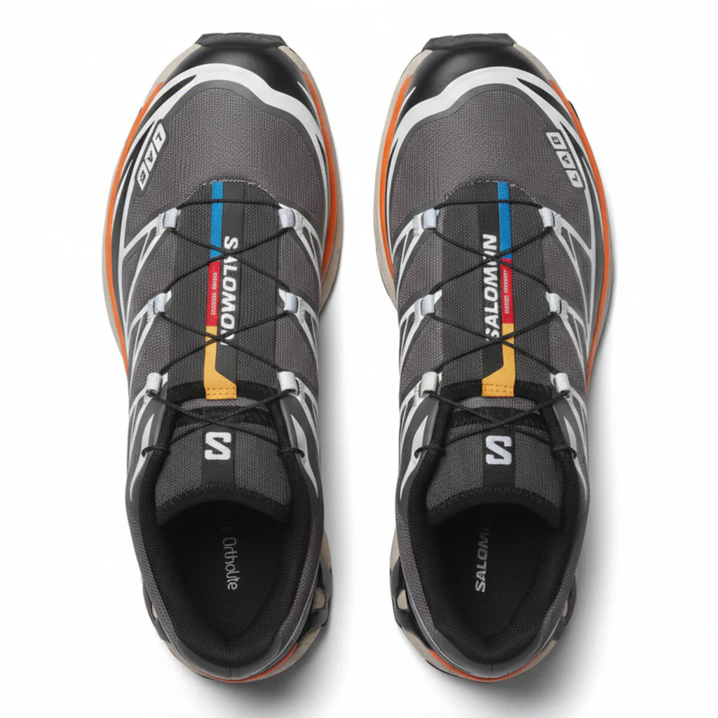 Salomon XT-6 Pewter/Black/Turmeric