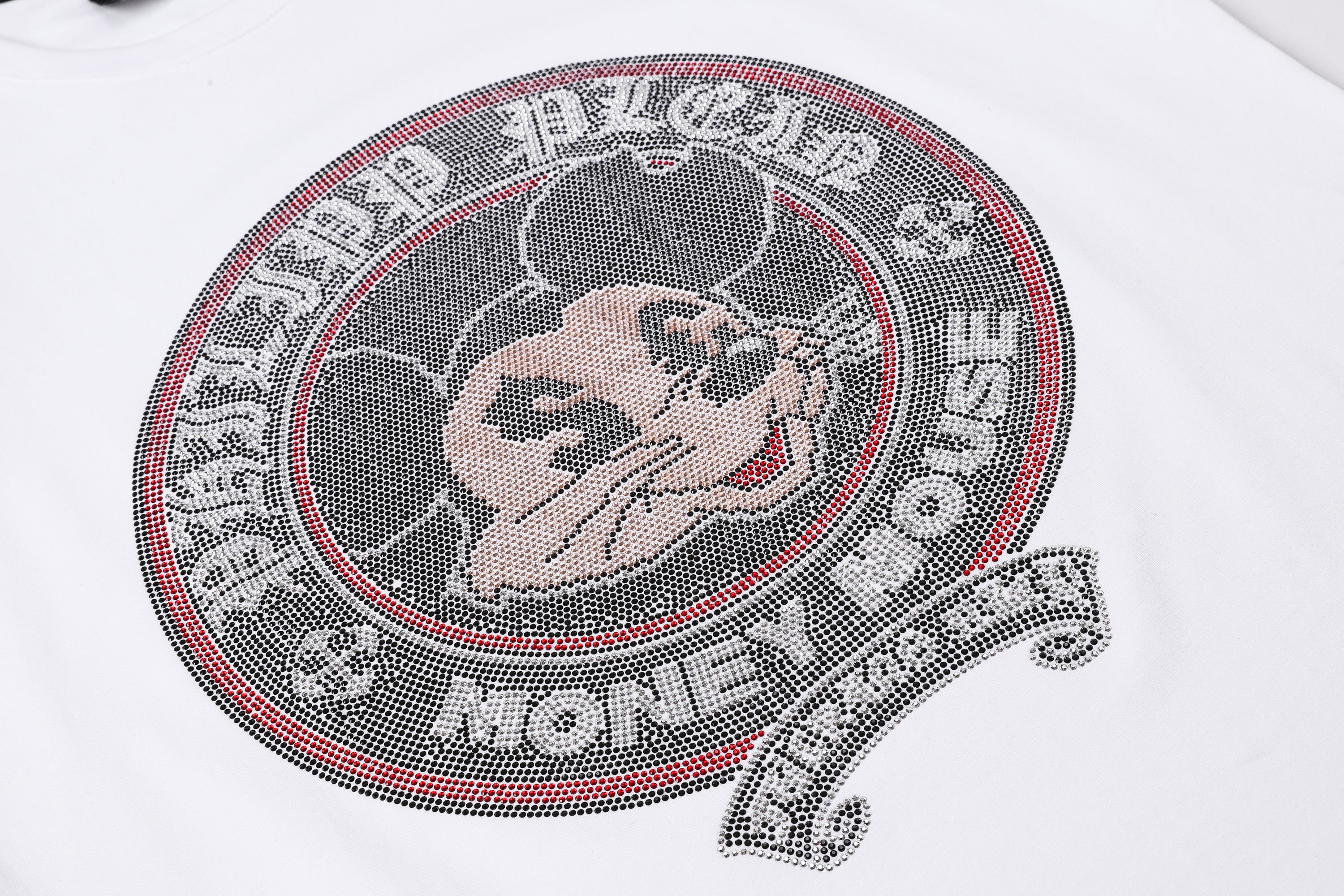 フィリップ プレイン ミッキーマウス プリント クルーネック Tシャツ