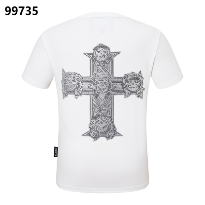 PHILIPP PLEIN Guns N' Roses Rundhals-T-Shirt