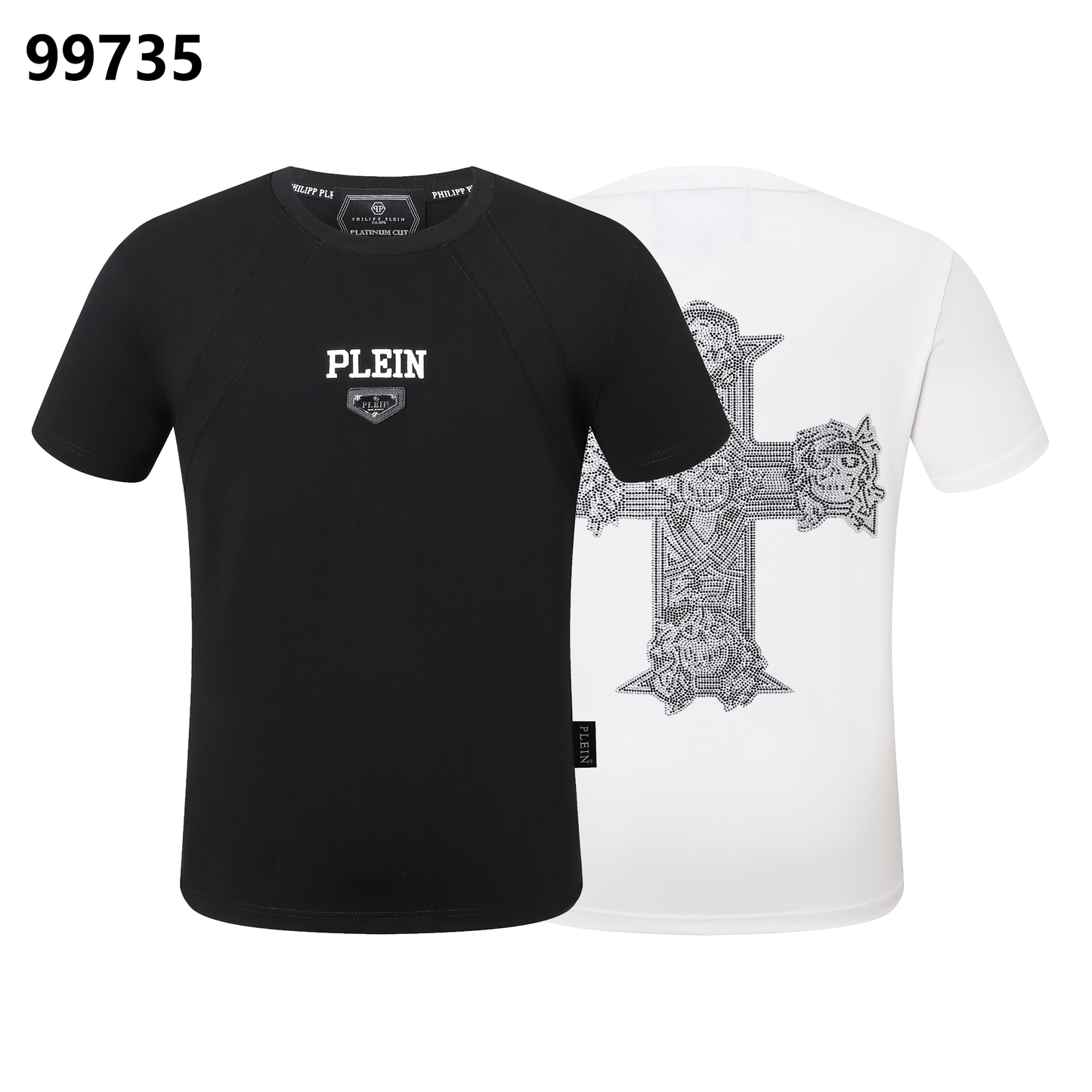 PHILIPP PLEIN Guns N' Roses Rundhals-T-Shirt