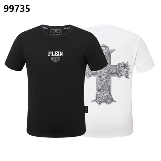 PHILIPP PLEIN Guns N' Roses Crew Neck T-Shirt