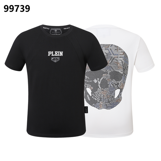 PHILIPP PLEIN Skull-Print Crew-Neck T-Shirt