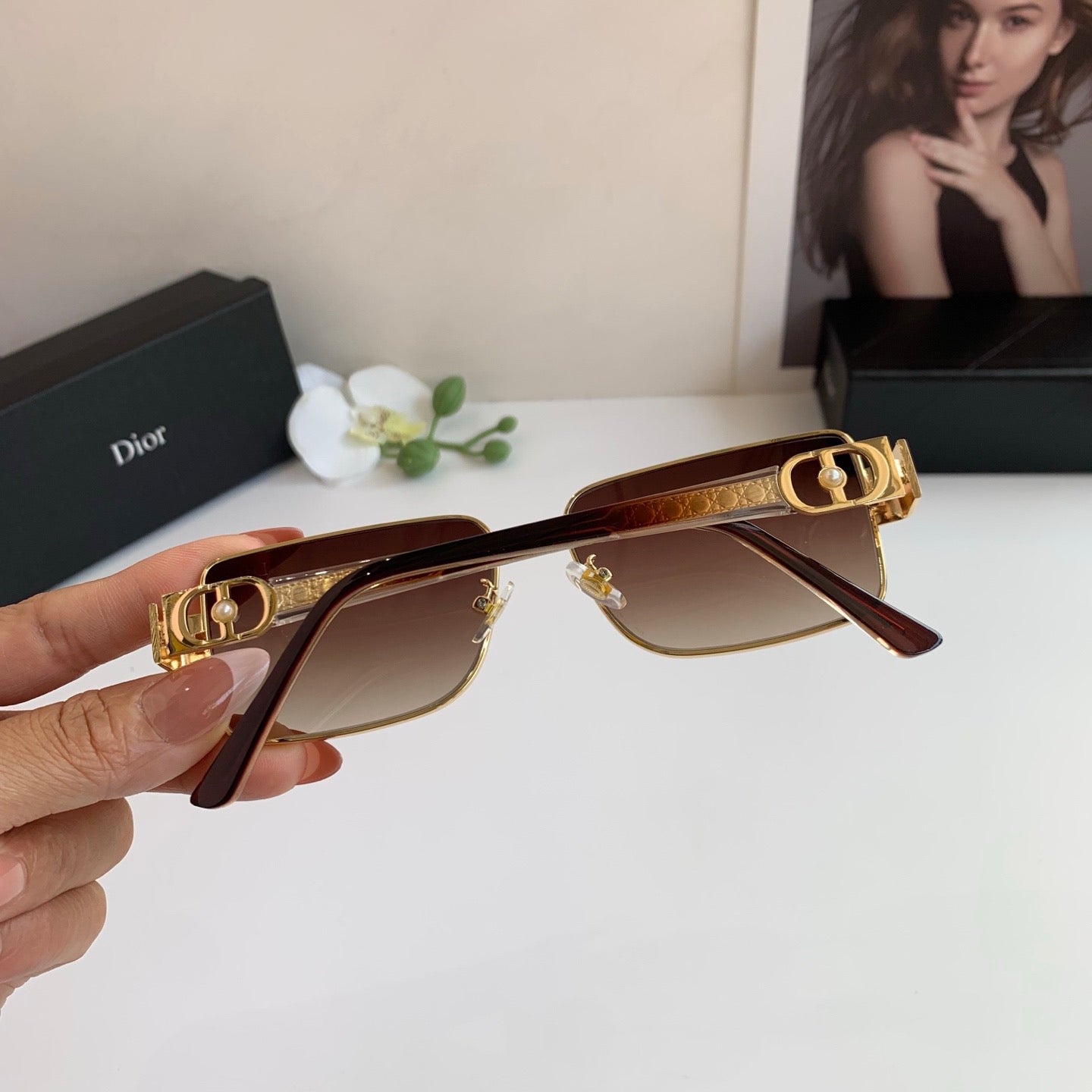 Lunettes de soleil de luxe Dior — Lunettes haut de gamme