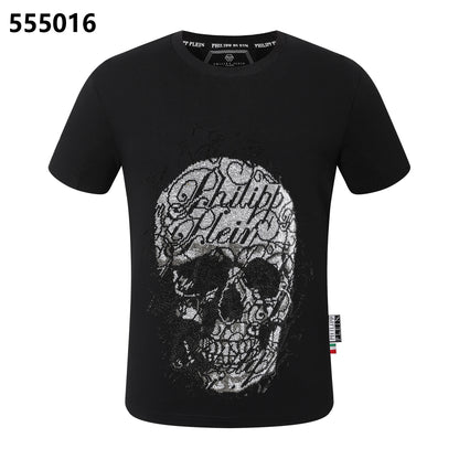PHILIPP PLEIN Skull-Print Crew-Neck T-Shirt