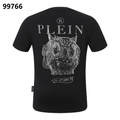PHILIPP PLEIN デーモンスカルデザイン 丸首Tシャツ
