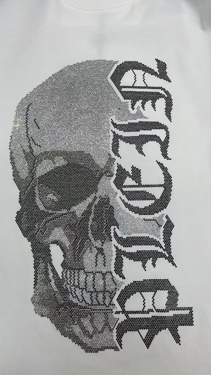 PHILIPP PLEIN Skull-Print Crew-Neck T-Shirt