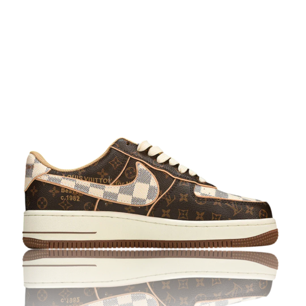 Louis Vuittоп x AF1 By Virgil Abloh ‘Monogram Brown'