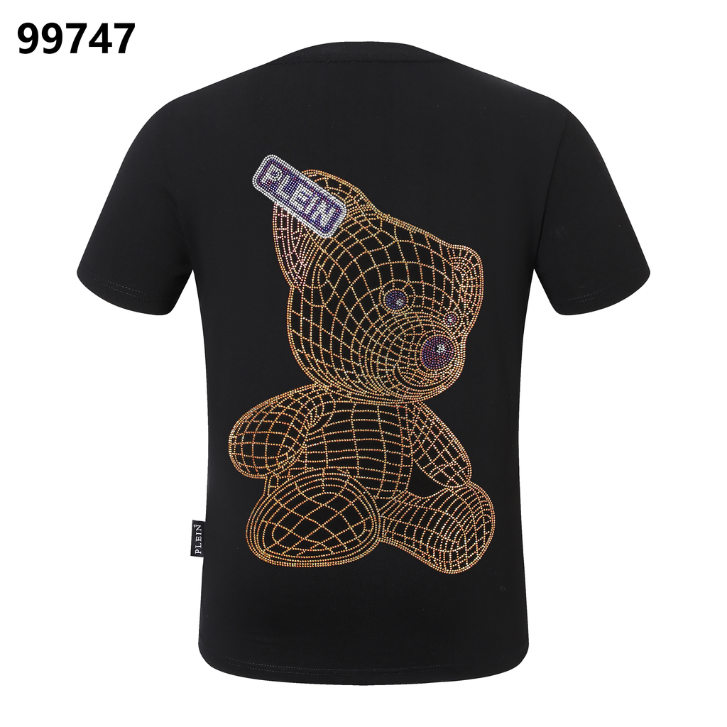 PHILIPP PLEIN クルーネックTシャツ テディ ストラス テディベア